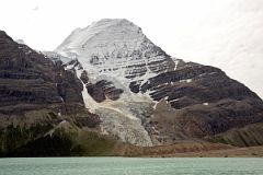 14 Mount Robson North and Emperor Faces, Mist Glacier From Berg Lake Trail Near South End Of Berg Lake.jpg